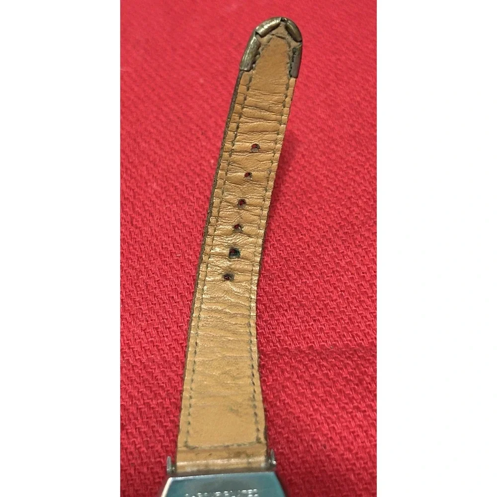Vintage 1950s ROY ROGERS & TRIGGER Green Round Mens Watch Original Band READ